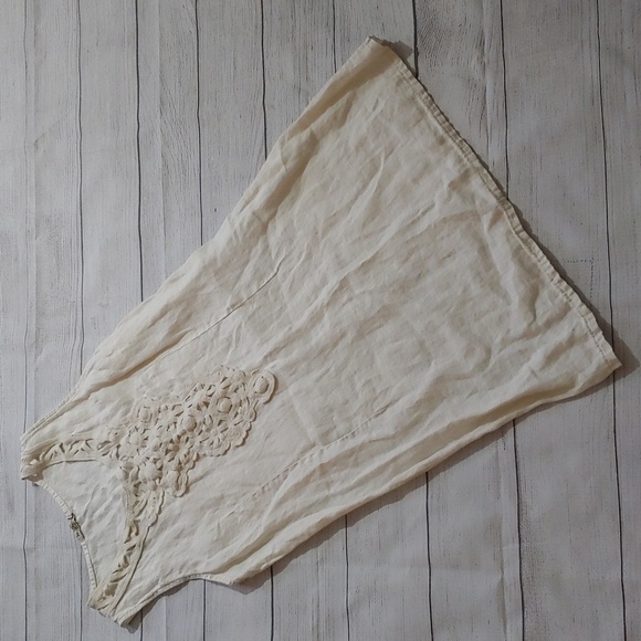 ALESSIA PACINI LINEN DRESS OR SWIM COVER-UP - Picture 1 of 6